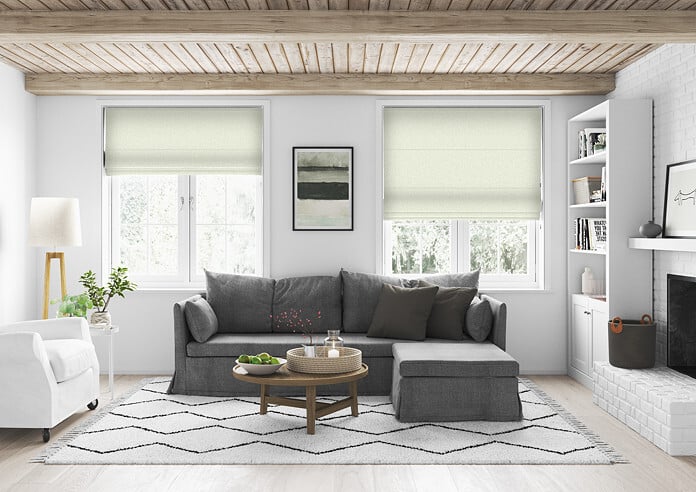 Carina, Pistachio - Twist&Fit Roman Blind - Image 5